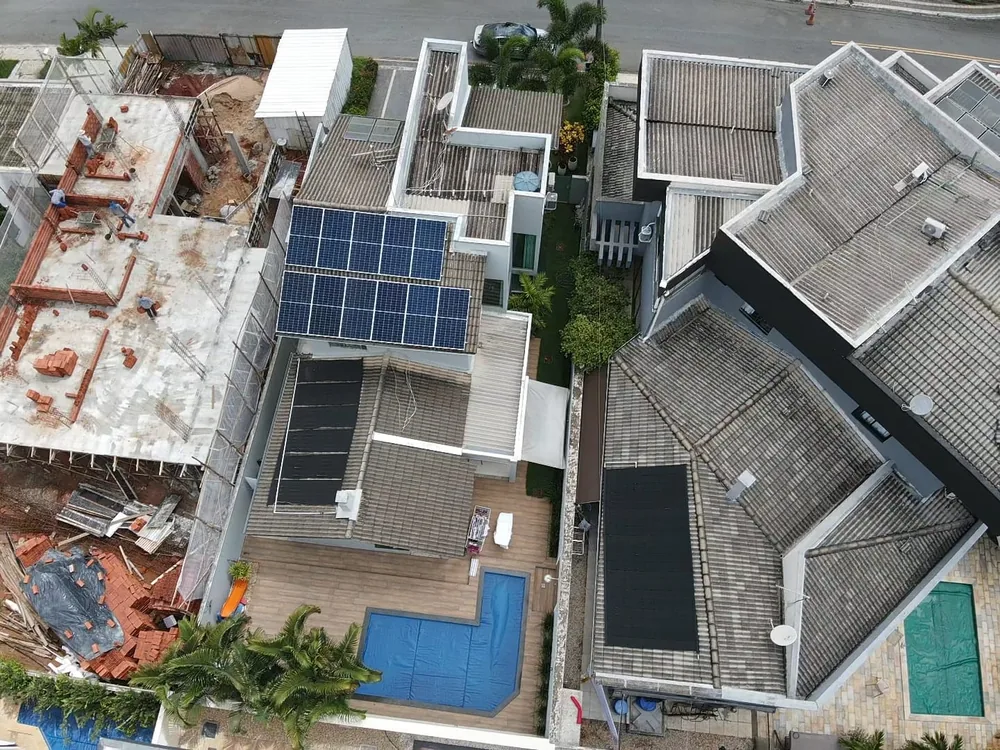 Instalação residencial executada pela Borges Brito
